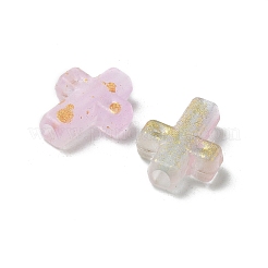 Perline acriliche trasparenti di colore sfumato&nbsp;OACR-M023-03B