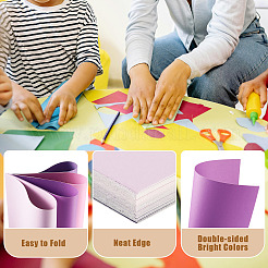 30 Stück 5 Farben rechteckiges Kraftpapier&nbsp;DIY-TAC0025-28