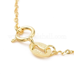 925 collier chaînes forçat en argent sterling pour femme&nbsp;STER-I021-08A-G