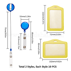 Porte-cartes pvc&nbsp;AJEW-PH0017-32