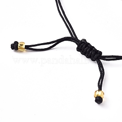 Verstellbare Glasperlen geflochtene Perlenarmbänder zum Valentinstag&nbsp;BJEW-D442-19