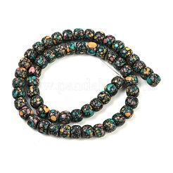 Natürliche Achat Perlen Stränge&nbsp;G-U030-D01-8mm