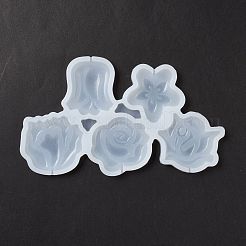 Silikon-Lutscherformen in Blumenform in Lebensmittelqualität&nbsp;DIY-D069-12