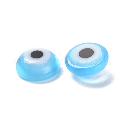 Cabochons fatti a mano lampwork male occhio&nbsp;LAMP-E022-01C
