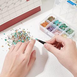 Natürliche und synthetische gemischte Edelsteinsplitterperlen&nbsp;G-OC0001-57
