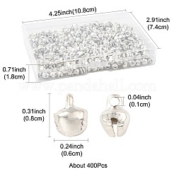 400 Stück Glockenanhänger aus Eisen.&nbsp;IFIN-FS0001-63S