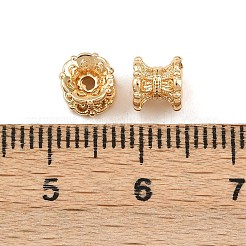 Tappi a doppia perlina in ottone&nbsp;KK-K407-42G