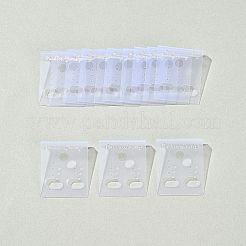 180pcs Rechteck Plastikohrring-Grafikkarten&nbsp;EDIS-FS0001-01B