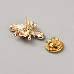 Épingles en émail d’abeilles&nbsp;LS-JEWB-WH20011-03-1