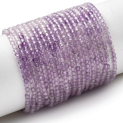 Natürliche Lavendel-Amethyst-Perlenstränge&nbsp;G-Z121-A01-2mm