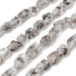 Hilos de cuentas de diamantes herkimer naturales&nbsp;GG-CBA8084-02