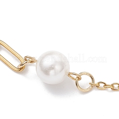 Bracelets à maillons en perles de coquillage&nbsp;BJEW-JB12506