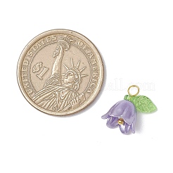 Perline acriliche con pendenti in perle di plastica imitazione&nbsp;PALLOY-JF03825-02