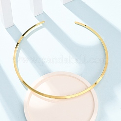Collane girocollo a polsino in acciaio inox 304&nbsp;SA-CBA725A-22G