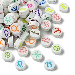 120pcs 12 styles de perles d'argile polymère faites à la main&nbsp;CLAY-CJ0001-83