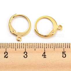 304 Edelstahl-Ohrring-Beschläge mit Klappverschluss&nbsp;STAS-D448-041G