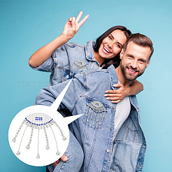 Selbstklebende Hotfix-Strass-Hochzeitsapplikation&nbsp;DIY-WH0430-434