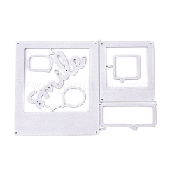 Kohlenstoffstahl Schneidwerkzeuge Schablonen&nbsp;X-DIY-K015-09