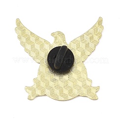 Broches en émail colombe de la paix mondiale&nbsp;AL-I001-01G-02