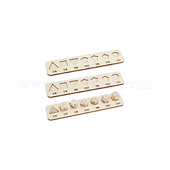 1 Set mit 3 Schmucktabletts aus Holz für Würfel&nbsp;ODIS-BC0001-15-1