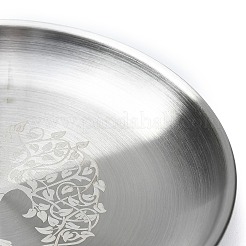 201 Räucherstäbchenhalter aus Edelstahl&nbsp;AJEW-P131-03