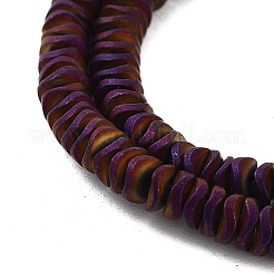 Brins de perles d'hématite non magnétiques synthétiques galvanisées&nbsp;G-H020-M01-20