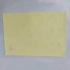 Medaille mit handgemachten Musterpapieraufklebern des Wortes&nbsp;DIY-WH0308-131