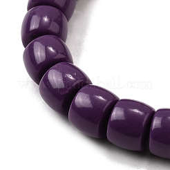 Natürliche Lepidolith / lila Glimmer Steinperlen Stränge&nbsp;G-F791-B01