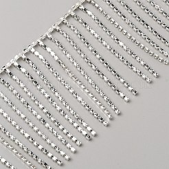 Eisen mit Glas-Strass-Becherkette&nbsp;CH-TAC0006-02