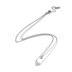 304 Edelstahl-Kabelketten&nbsp;NJEW-G081-08P