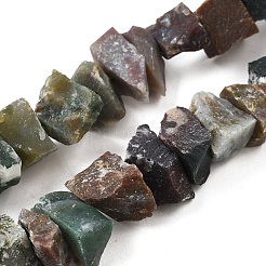 Natur Indien Achat Perlen Stränge&nbsp;G-I283-F20