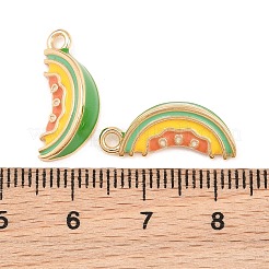 Pendentifs d'émail en laiton &nbsp;KK-CBA6818-09G