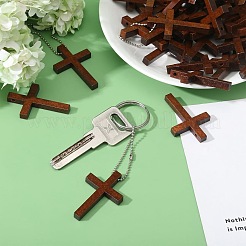 DIY Kreuz Holz Anhänger Dekoration Herstellungsset&nbsp;DIY-GL0004-110