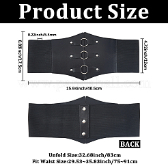 Breite Gürtel aus PU-Kunstleder&nbsp;DIY-WH20007-417B-01