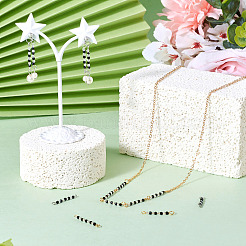 Transparente Glasperlen Verbindungsstück Charms&nbsp;PALLOY-TA00135