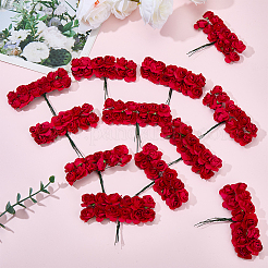 144 Stück künstliche Rosenblüte aus Papier&nbsp;DIY-SP0005-95B