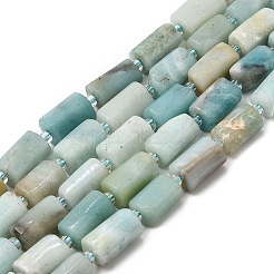 Fili di perline amazonite naturale&nbsp;GG-CBAC3BB-01