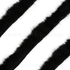 Tiras de lana artificial de 2 m para decoración de prendas.&nbsp;DIY-CY0002-89C