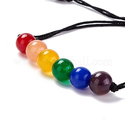 Braccialetto orgoglio arcobaleno&nbsp;BJEW-F424-03