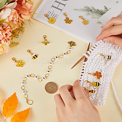 DIY-Strickwerkzeuge zum Thema Biene und Wabe&nbsp;HJEW-SC00023