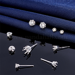 4 Stil 925 Sterling Silber Ohrringe Zubehör&nbsp;FIND-PH0022-76