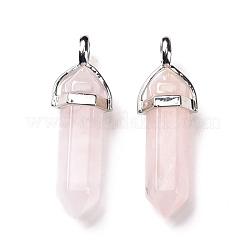 Edelstein-Doppelterminierte spitze Anhänger&nbsp;G-N0037-08