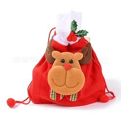Sacs cadeaux à cordon en tissu&nbsp;AJEW-F052-01
