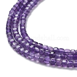 Natürlichen Amethyst Perlen Stränge&nbsp;G-J400-A03-01