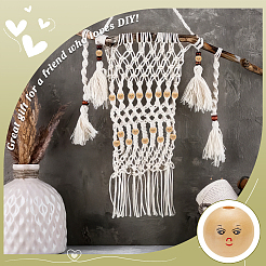 100 pièce de perles européennes en bois naturel&nbsp;OPDL-FG0001-01