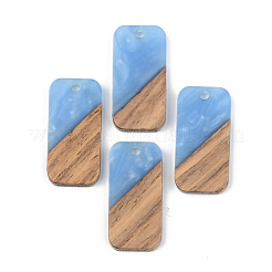 Colgantes de resina y madera de nogal&nbsp;RESI-S389-049B