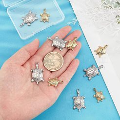 10 pendentif en acier inoxydable 304 de 2 styles&nbsp;STAS-UN0031-13