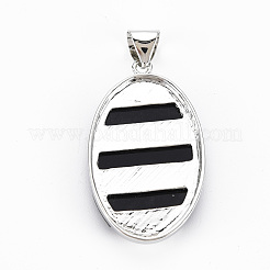 Coquille d'ormeau naturel / coquille paua gros pendentifs&nbsp;SHEL-N333-009A-B01