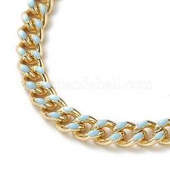 Bracciali a catena cordolo in ottone&nbsp;BJEW-JB05507-01