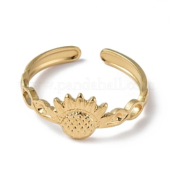 Anello polsino aperto in acciaio inossidabile 304&nbsp;RJEW-C046-07G